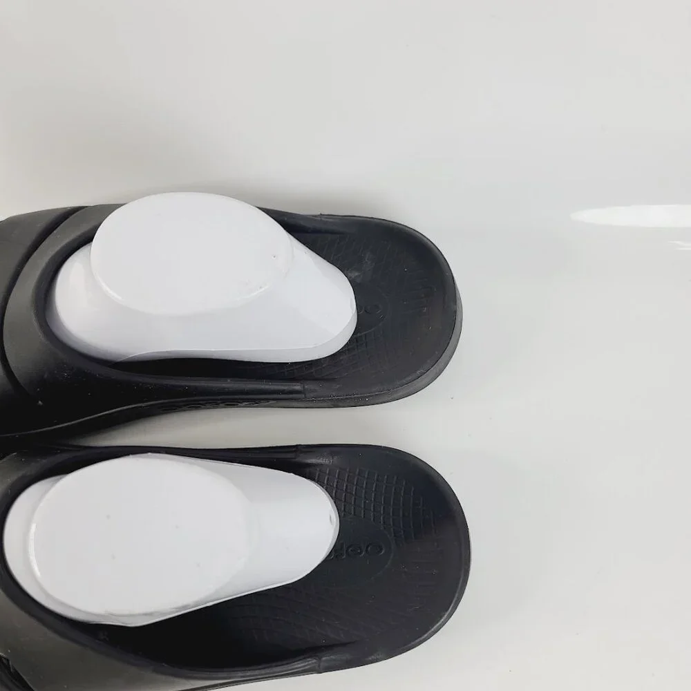 OOFOS Men's Ooah Recovery Rubber Slip-On Casual Slide‎ Sandal Size 11